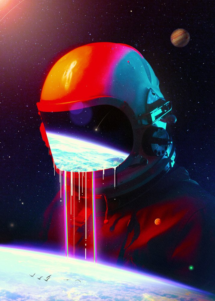 Astronaut Earthscape Flow av Nicebleed