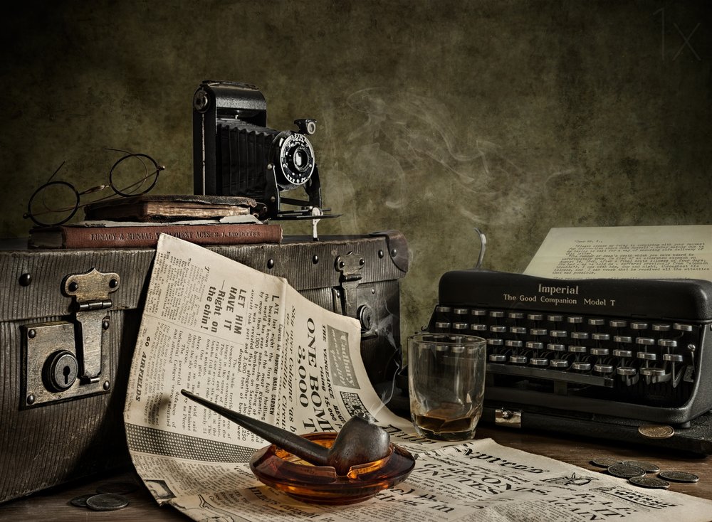 Skrivbord i vintage-stil av Nick Walton