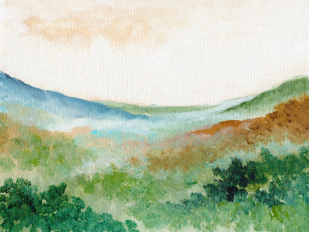Lugnet i Misty Mountain av Nikita Jariwala