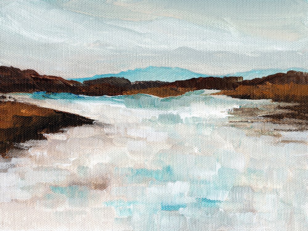 Misty Mountain Waters av Nikita Jariwala