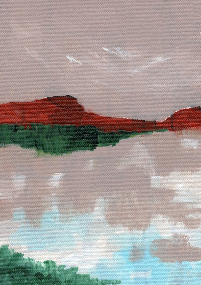 Reflektioner från Red Mountain av Nikita Jariwala