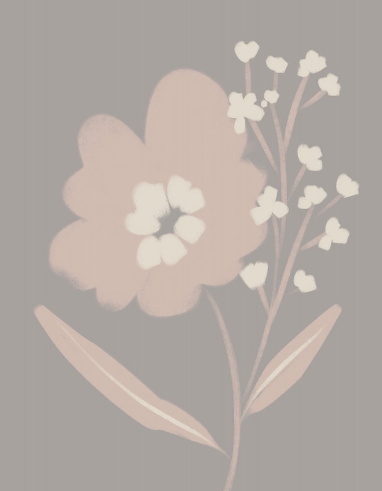 Soft Blush Botanicals av Nikita Jariwala