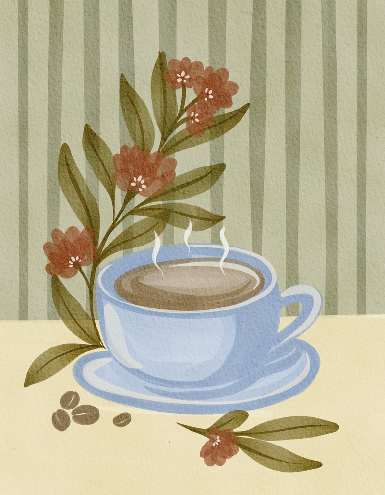 Ångande kaffeblomma av Nikita Jariwala