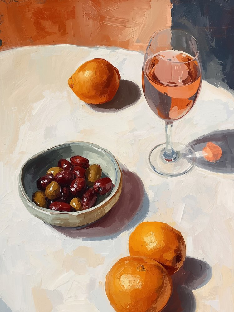 Soligt rosébord av Ohkimiko
