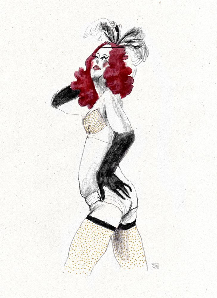 Burlesk av Olga Skomorokhova