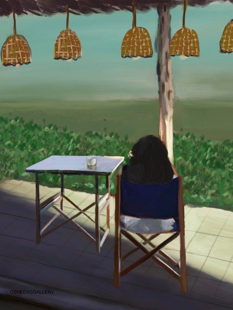 Fridfull utsikt utomhus av Osheensgallery