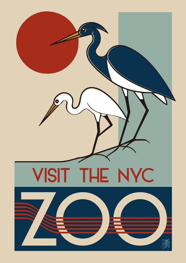 Art déco i New Yorks zoo av Osvaldo Russo