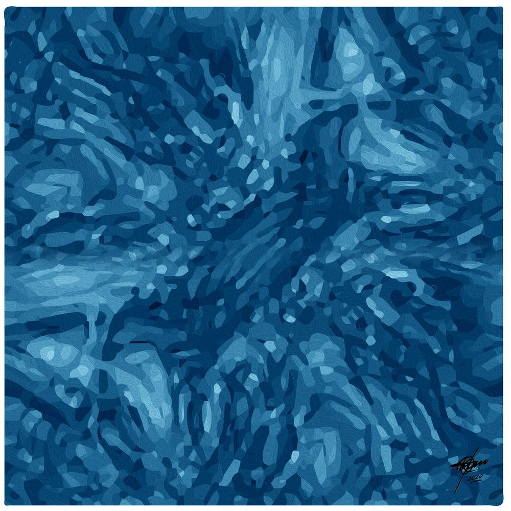 Deep Blue Flow av Osvaldo Russo