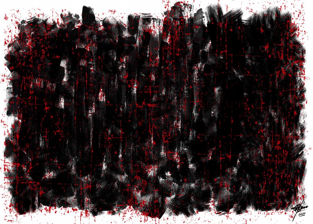 Grunge-färgstänk av Osvaldo Russo