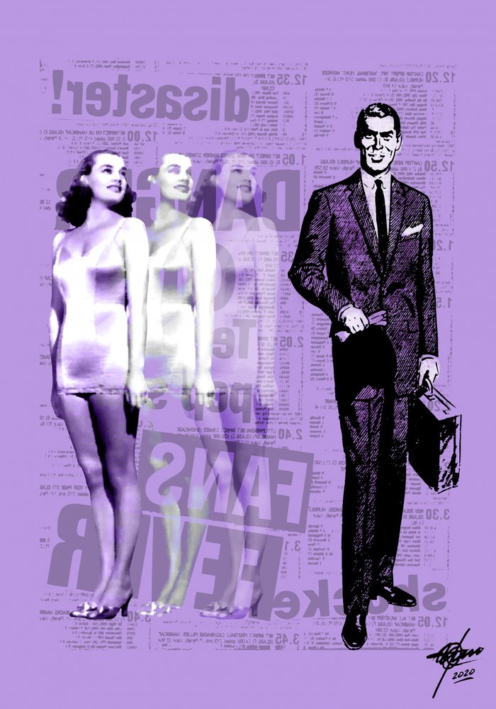 Suave Man Retro Glamour av Osvaldo Russo