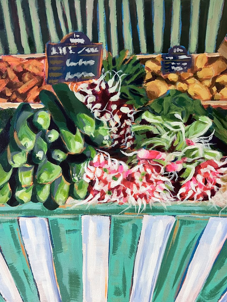 Färska grönsaker från marknaden av Pauline Wegman | Key and Sea Creative