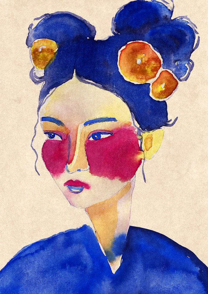 Asian Girl av Raissa Oltmanns