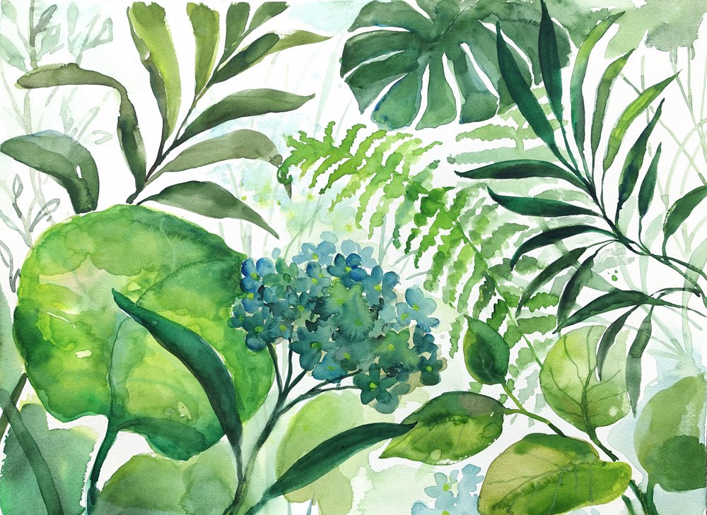 Lush Botaniska grönsaker av Renate Holzner
