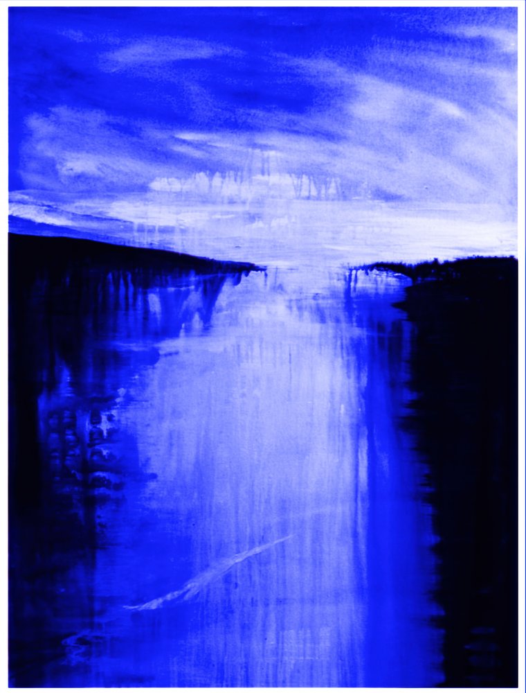 Deep Blue River Flow av RodMacIver