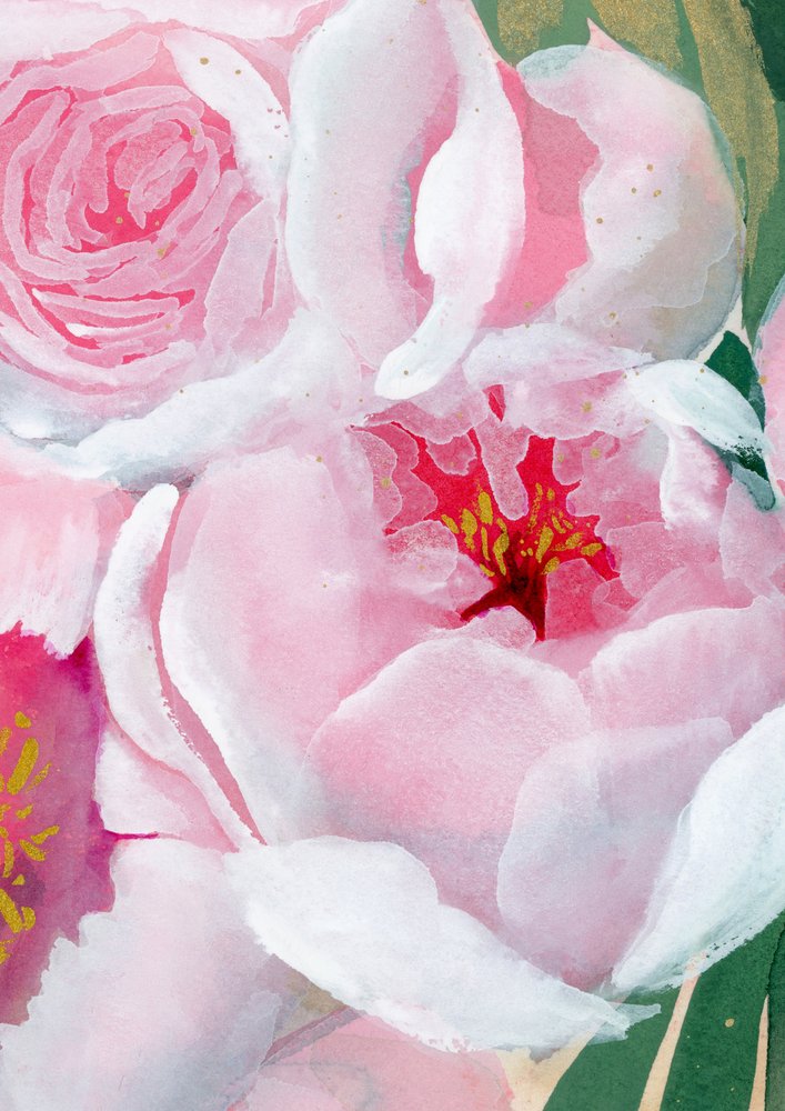 En mjukrosa pionblomma av Rosana Laiz Blursbyai
