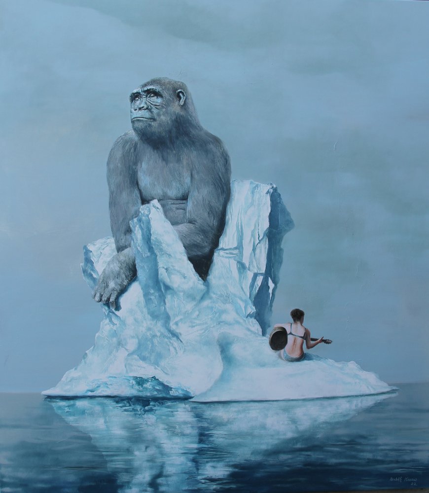 Gorilla på isberget – en serenad av Rudolf Kosow