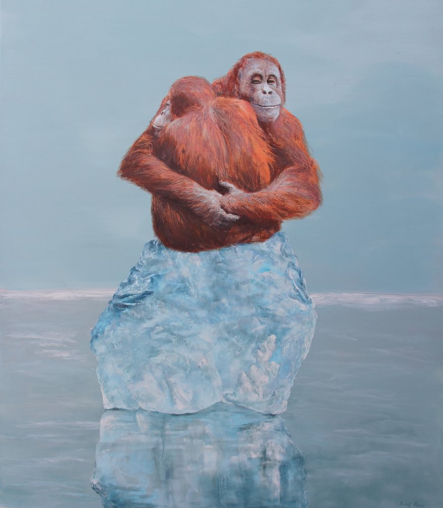 Orangutangens iskalla omfamning av Rudolf Kosow