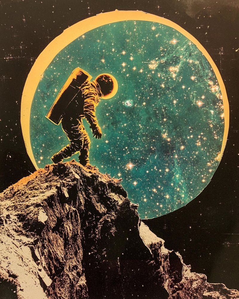 Astronautens kosmiska uppstigning av Samantha Hearn