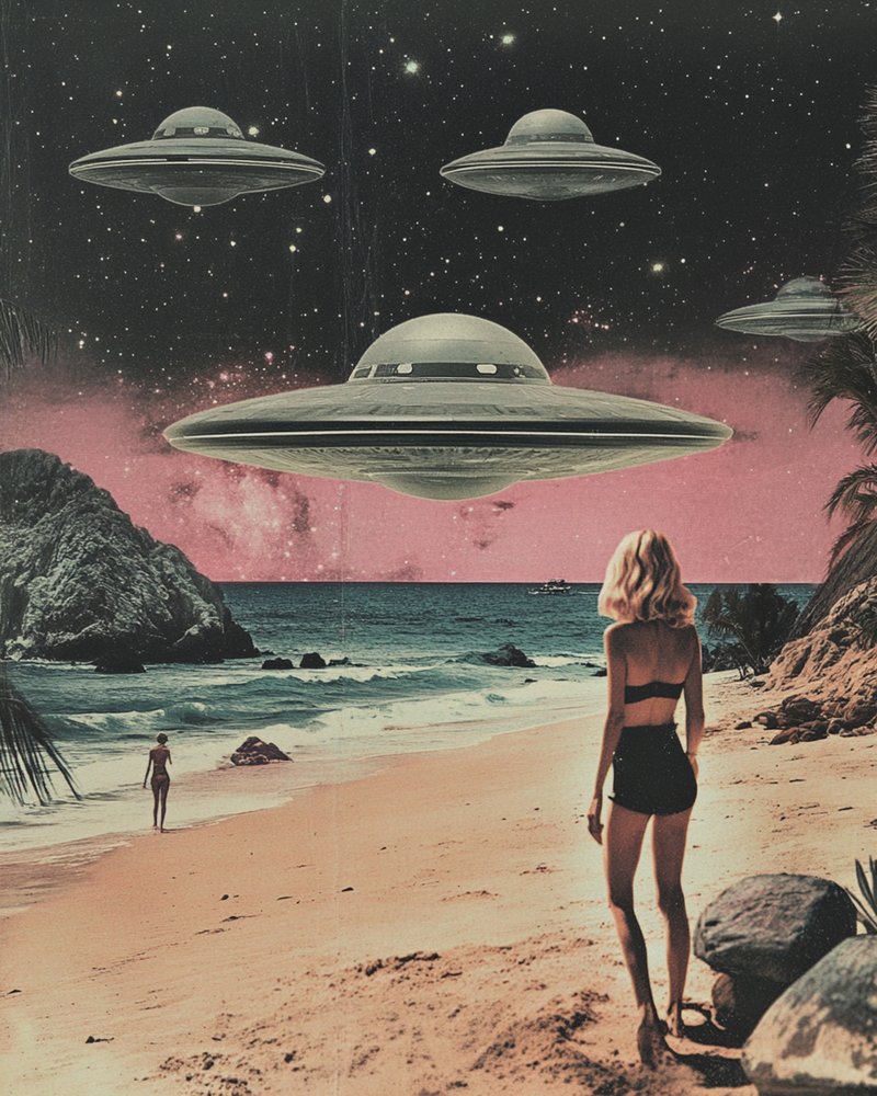 Mötet vid Cosmic Beach av Samantha Hearn
