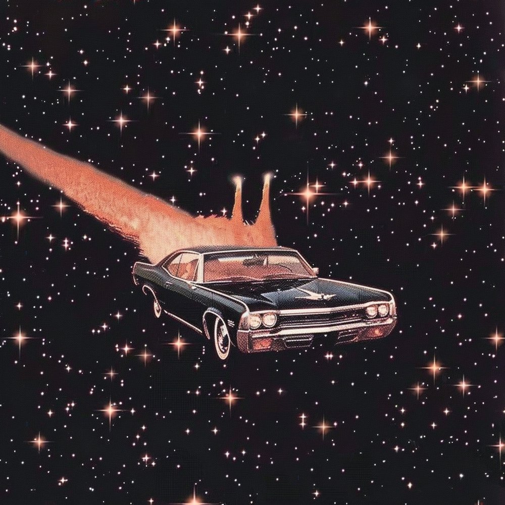 Cosmic Classic Car av Samantha Hearn