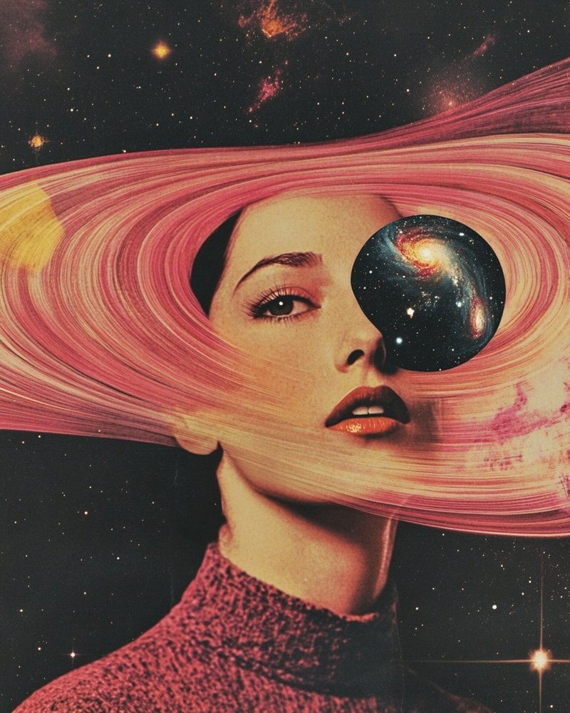 Den kosmiska kvinnans blick av Samantha Hearn