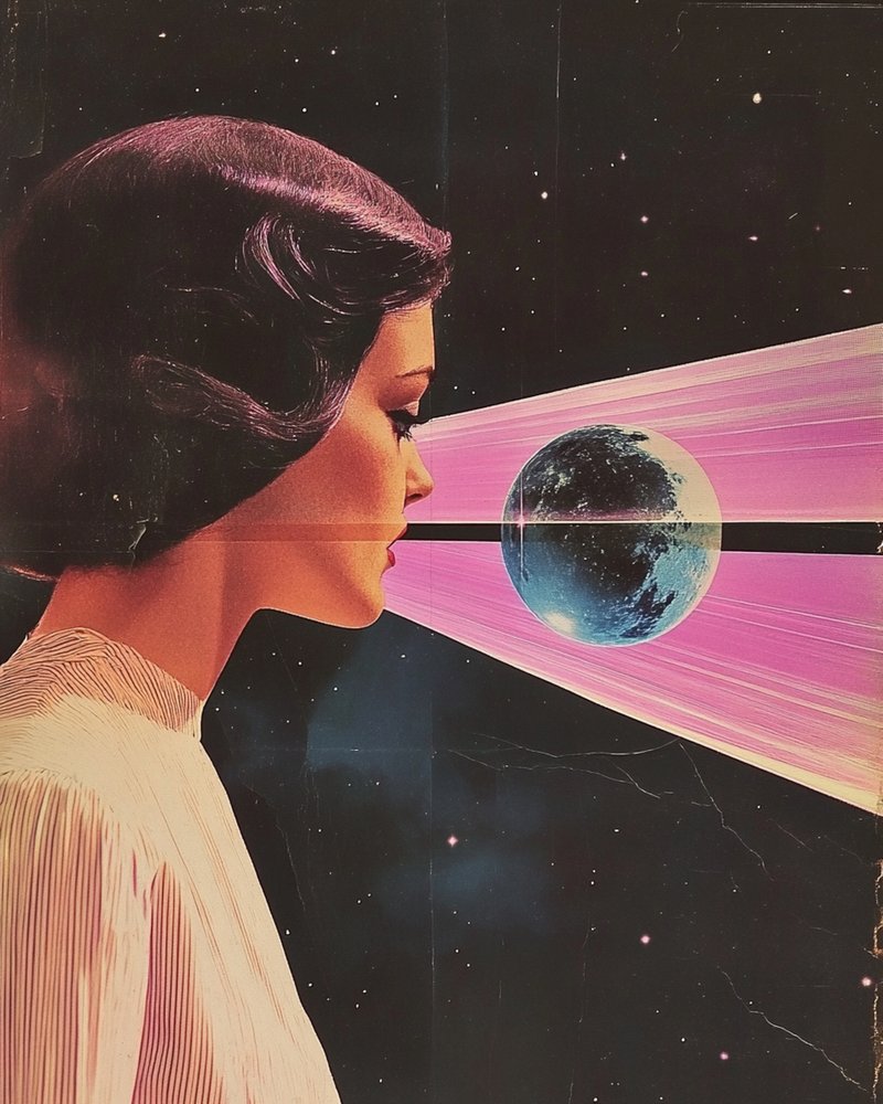 Cosmic Woman – Pink Vision av Samantha Hearn