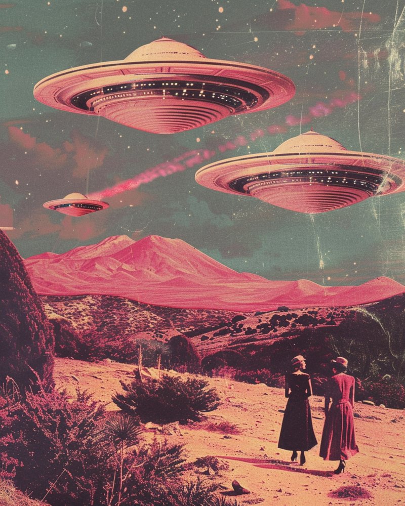 UFO-möte i öknen av Samantha Hearn