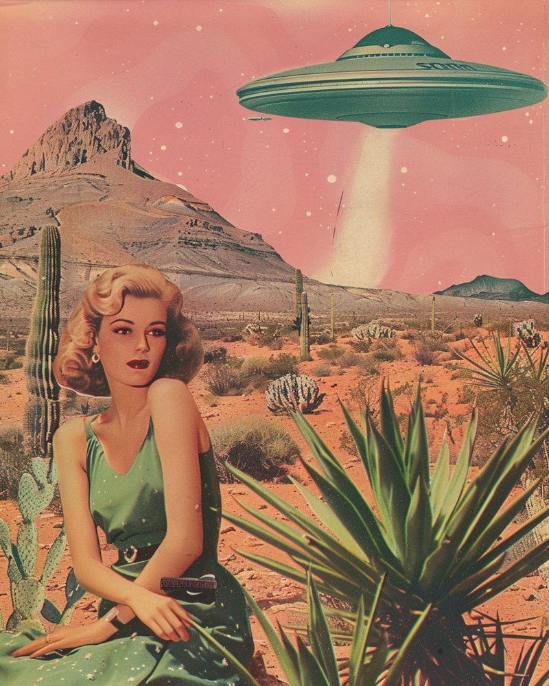 UFO-möte i öknen av Samantha Hearn