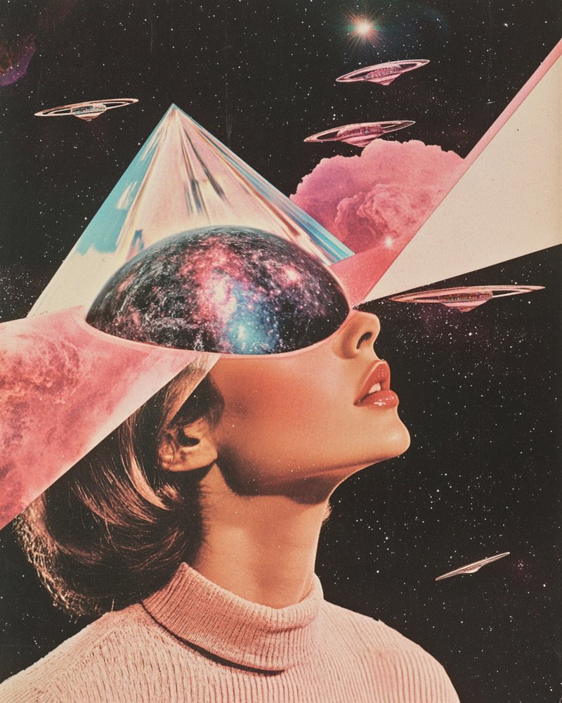 Galaxy Mind-porträtt av Samantha Hearn