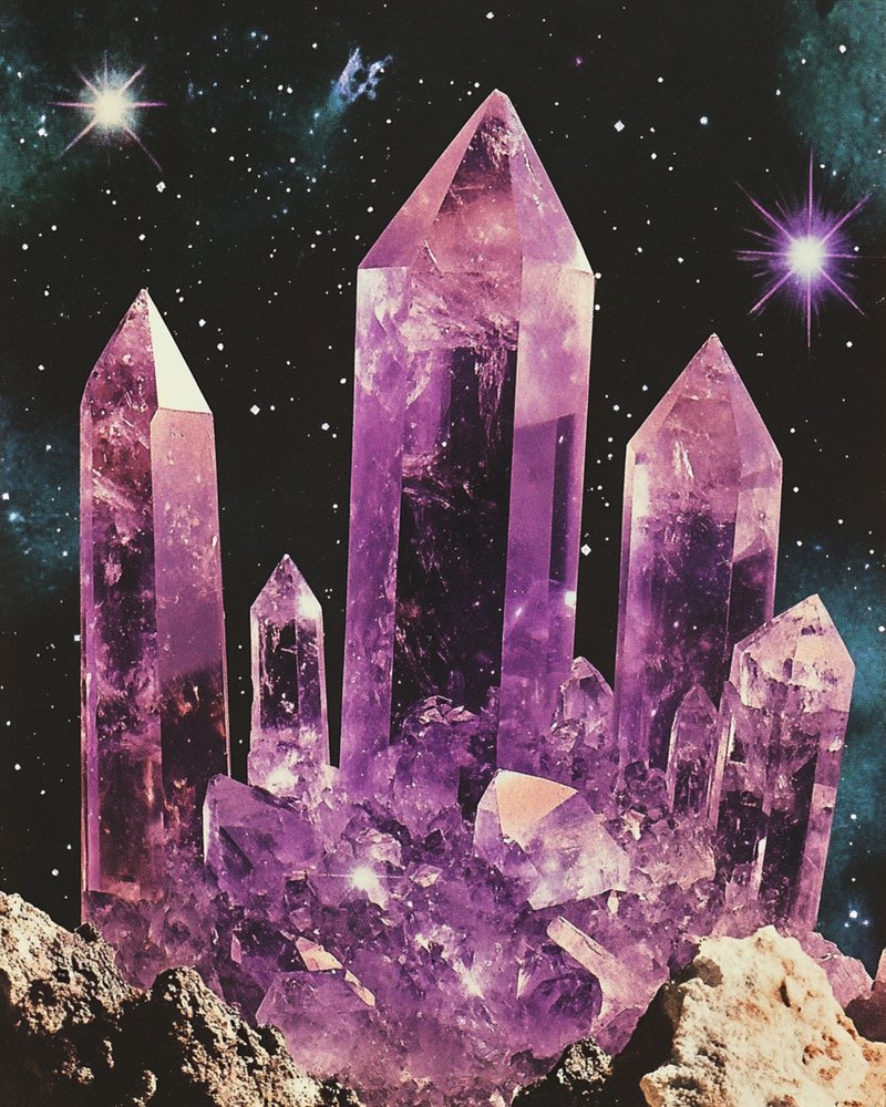 Den mystiska ametistgalaxen av Samantha Hearn