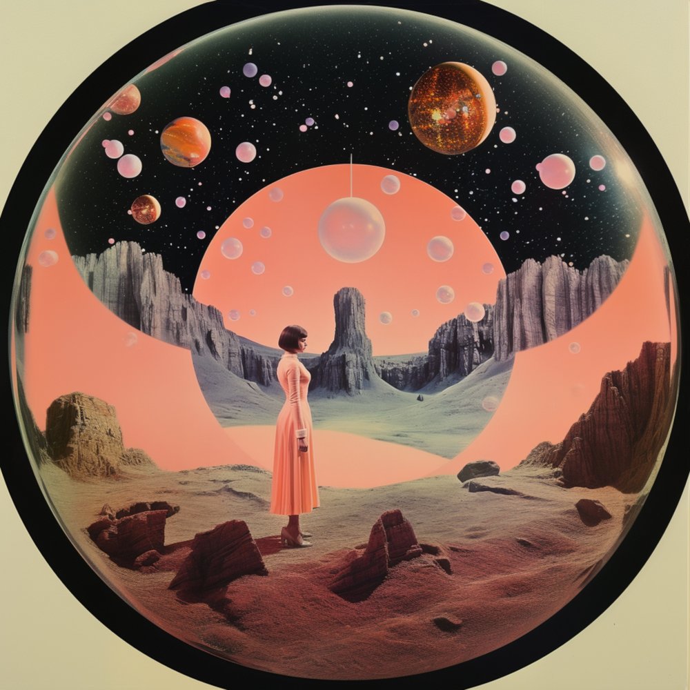Pink Planet Solitude av Samantha Hearn