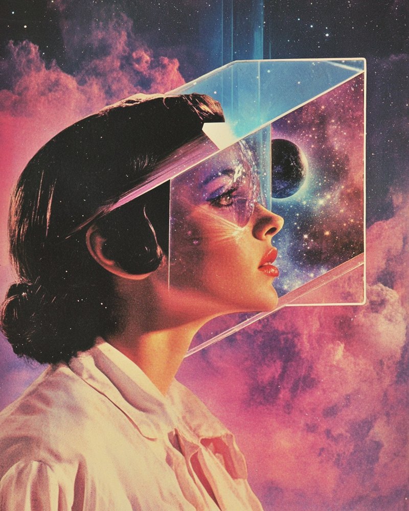 En surrealistisk kosmisk blick av Samantha Hearn
