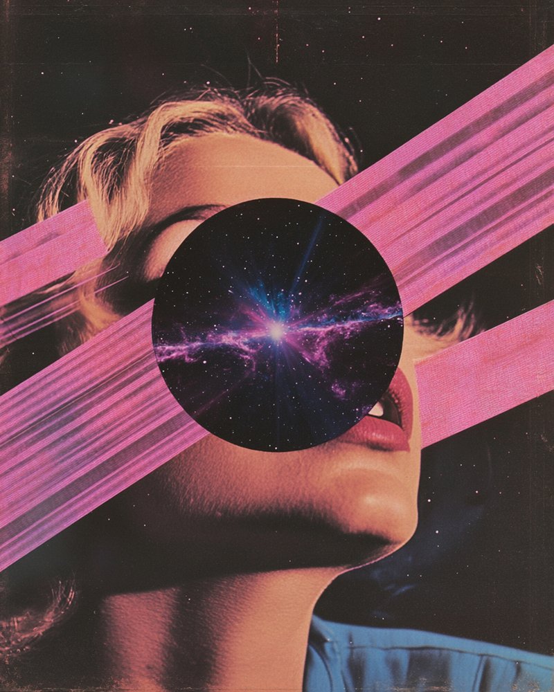 En surrealistisk kosmisk blick av Samantha Hearn
