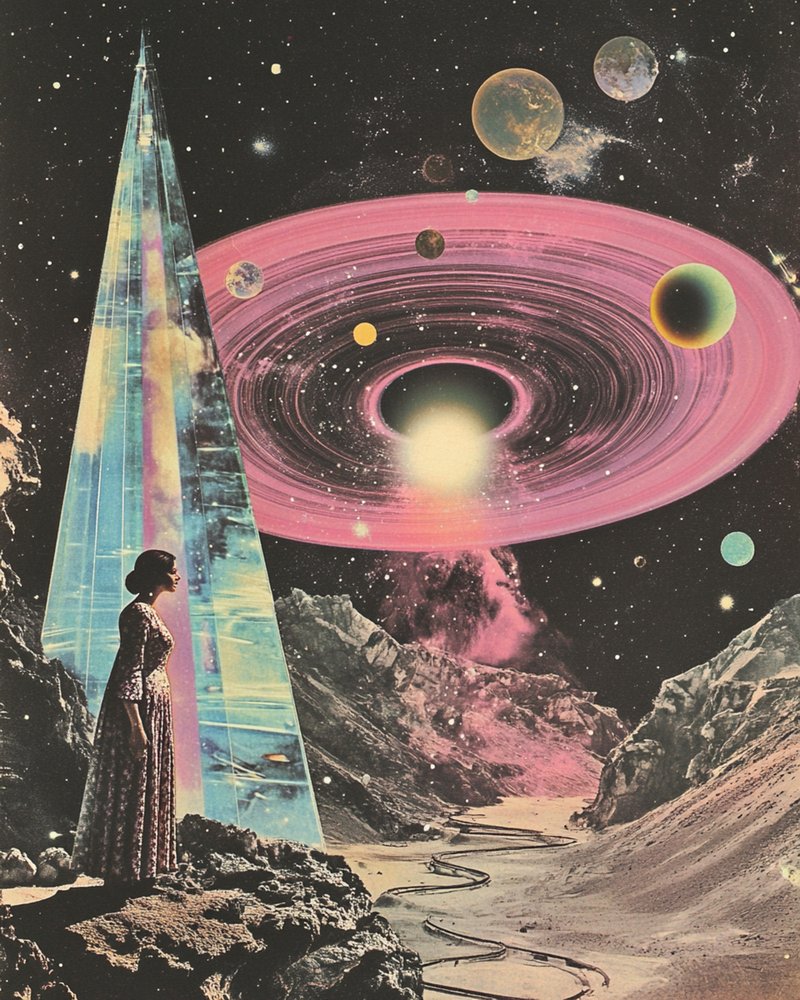 En surrealistisk kosmisk vision av Samantha Hearn
