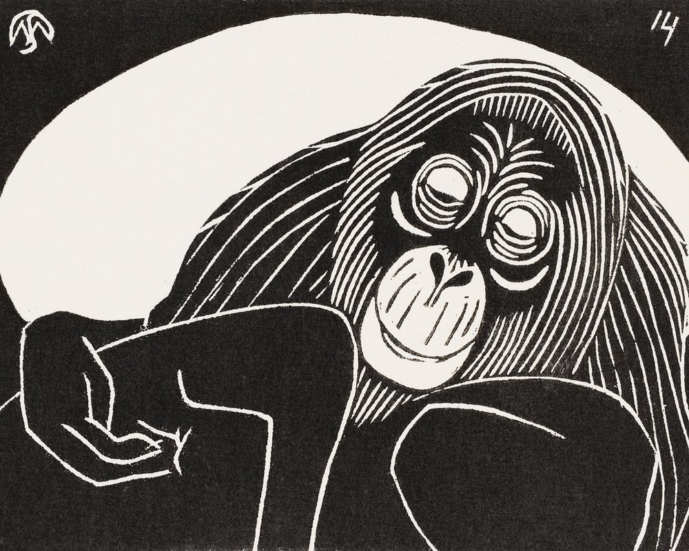 Orangutang av Samuel Jessurun de Mesquita