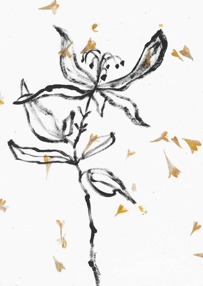 Skir blomsterskiss av Santhosh ch