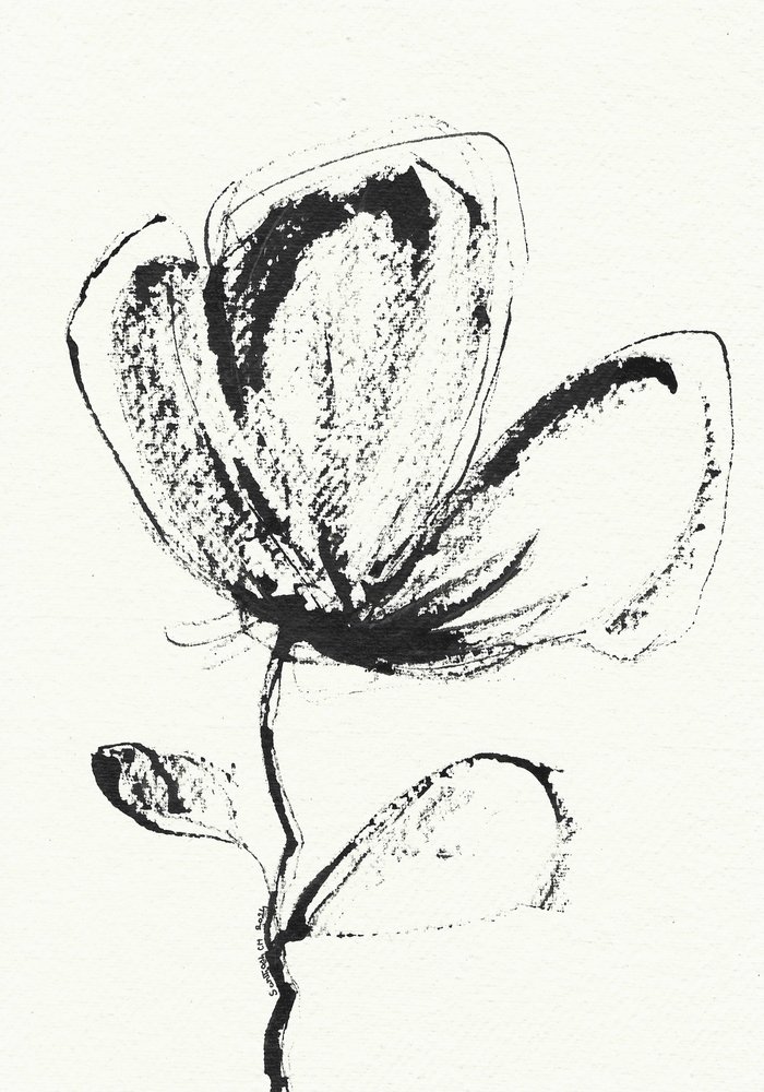Expressiv bläckblomma av Santhosh ch