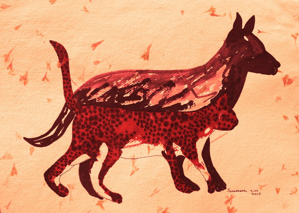 Primal Red-djur av Santhosh ch