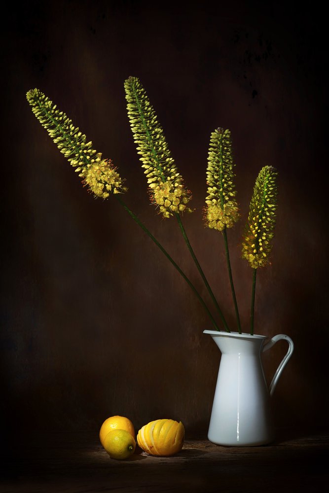 Gula blommor och citroner av Saskia Dingemans