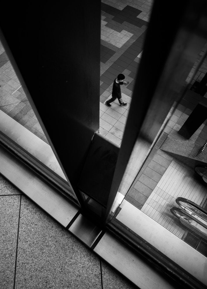 City Walker i ram av Satoshi Hata