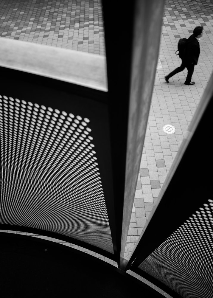 Geometrisk stadsvandring av Satoshi Hata