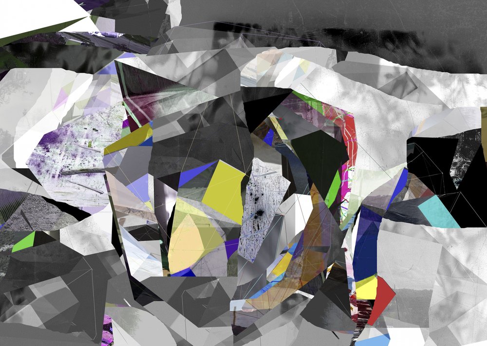 Dynamisk geometrisk abstraktion av Stefan Fransson