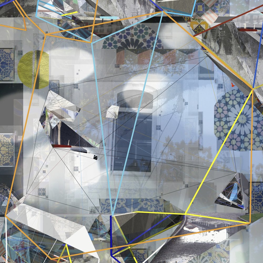 Fragmenterad stadsgeometri av Stefan Fransson