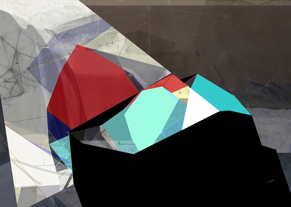En livfull geometrisk komposition av Stefan Fransson