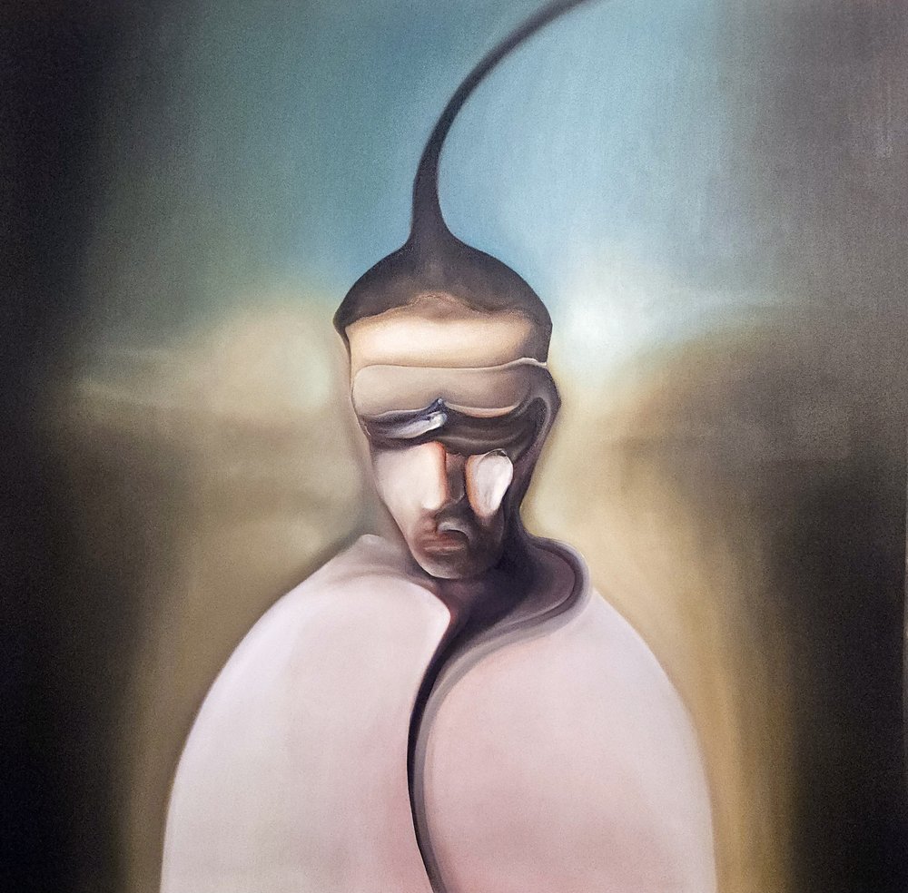 Mörk surrealistisk figur av Stefano Mazzolini