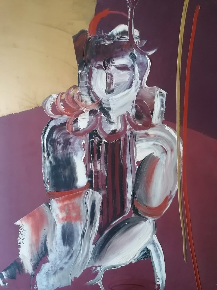 Kunglig abstrakt figur av Stefano Mazzolini