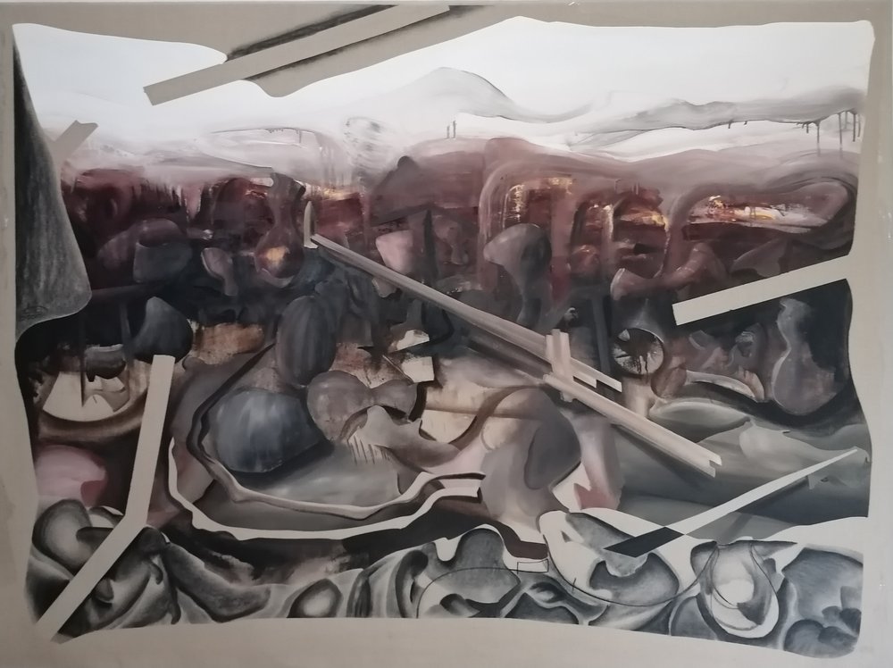 Surrealistisk industriell abstraktion av Stefano Mazzolini