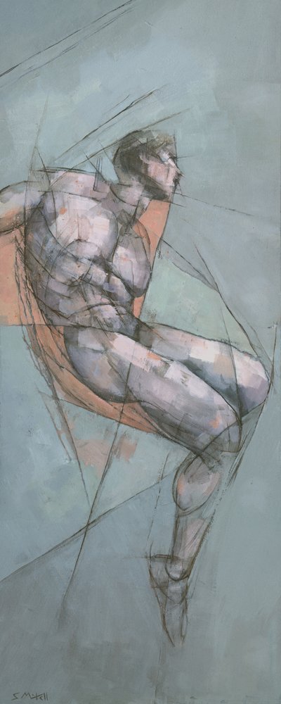 Dynamisk abstrakt figur av Steve Mitchell