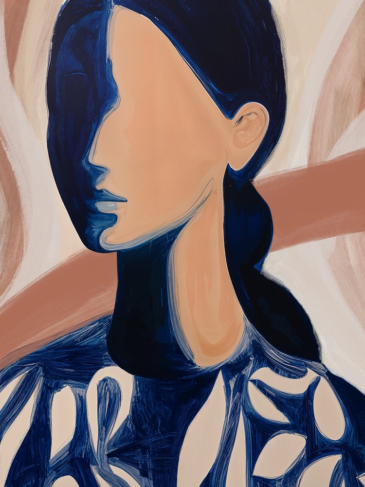 Elegant blå profil av Studio Palette
