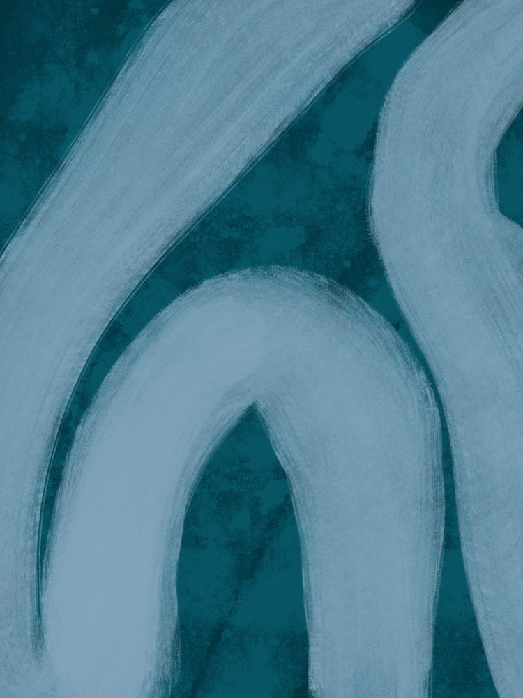 Fluid Aqua Arches av Studio Palette